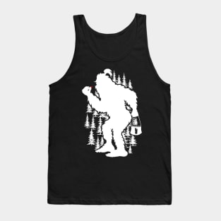 Funny Bigfoot Mother's Day Mama Squatch Tank Top
